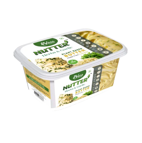 Nutter_HG Vegan Garlic Butter | Herbs & Garlic Plant-Based Butter 200g - Image 1