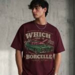Vintage Muscle Car Oversized T-Shirt | 240 GSM Graphic Cotton Tee - Image 6