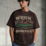 Vintage Muscle Car Oversized T-Shirt | 240 GSM Graphic Cotton Tee - Image 7