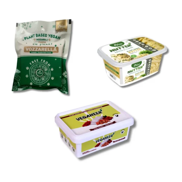 Vegan Pizza & Pasta Essentials Pack – Dairy-Free Cheese & Butter Bundle
