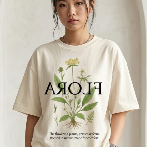 Flora Oversized T Shirt