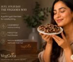 VegGora Luxury Dark Chocolate Nut Katori Cups – Vegan, No Refined Sugar, Handcrafted with Nuts and Seeds