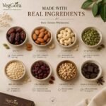 VegGora Luxury Dark Chocolate Nut Katori Cups – Vegan, No Refined Sugar, Handcrafted with Nuts and Seeds