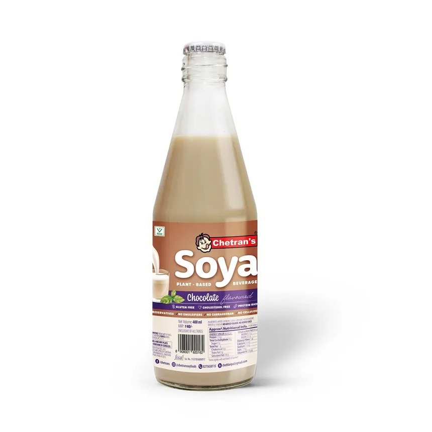 Chetran's Chocolate Soya Beverage Chetran's Chocolate Soya Beverage
