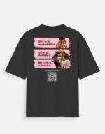 Karuna Sabke Liye Oversized Vegan T-Shirt | Dairy Truth Awareness Graphic Tee - Image 2