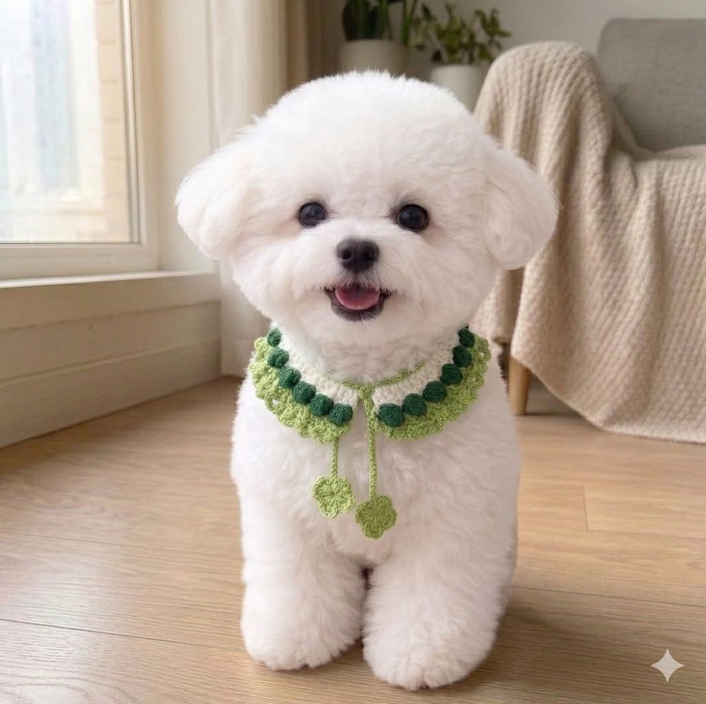 WhatsApp Image 2026-06-29 at 11.14.59 PM Handmade Crochet Pet Collar - Image 1