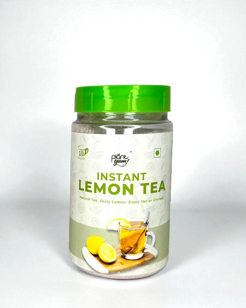 Buy Instant Lemon Tea Premix Online | Real Lemon Tea Drink Mix – VegGora Instant Lemon Tea Premix