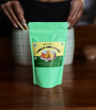 Whole Wheat Jaggery Vanilla Cake Premix