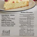 Whole Wheat Jaggery Vanilla Cake Premix