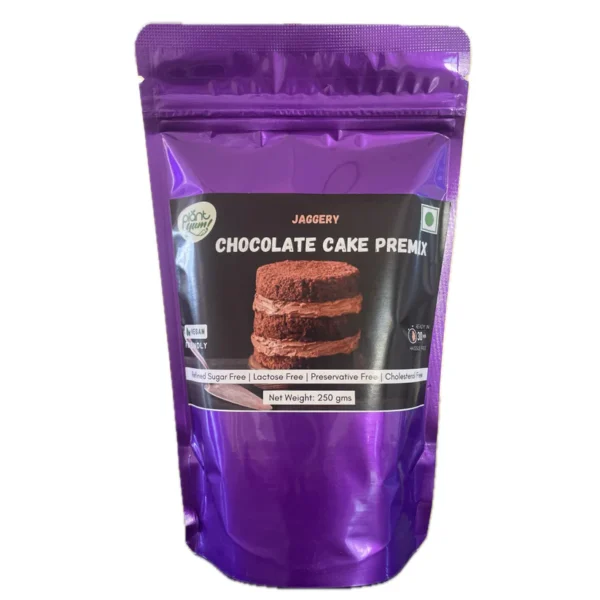 Whole Wheat Jaggery Chocolate Cake Premix