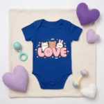 LOVE BABY COTTON ROMPER - Image 5