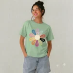COLORFUL HAIR CLIPS GRAPHIC UNISEX T-SHIRT - Image 3