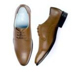 Ethik The Captain Tan Derby Shoes for Men | Premium Vegan Formal Office Shoes - Image 8