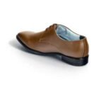 Ethik The Captain Tan Derby Shoes for Men | Premium Vegan Formal Office Shoes - Image 5