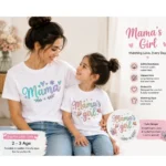 MAMA'S GIRL MATCHING T-SHIRT SET