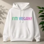 I'M VEGAN! PREMIUM HOODIE - Image 2