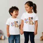 Oops Too Cute Kids T-Shirt | 100% Cotton Graphic Tee - Image 2