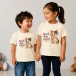 Oops Too Cute Kids T-Shirt | 100% Cotton Graphic Tee - Image 3