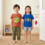 KIDS FRUIT GRAPHIC COTTON T-SHIRT COLLECTION - Image 3