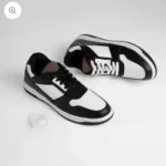 Brown Mesh Sneakers