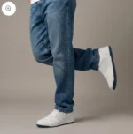 White Blue Casual Sneakers