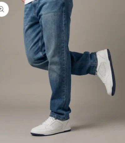 White Blue Casual Sneakers
