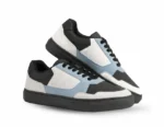 Blue Perforated Sneakers