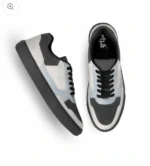 Blue Perforated Sneakers