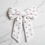 Gift Box for Sister | Handmade Hamper with Crochet Rose, Scrunchie, Hair Bow, and Earrings - Image 4