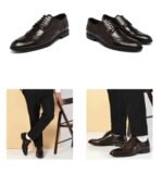 Ethik Winger Brown Wingtip Brogue Derby Shoes for Men | Premium Vegan Formal Shoes - Image 14