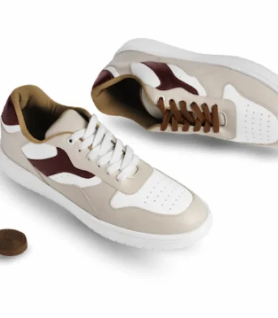Tan Strap Sneakers