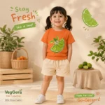 KIDS FRUIT GRAPHIC COTTON T-SHIRT COLLECTION