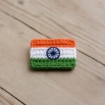 Handmade Indian Flag Brooch - Image 2