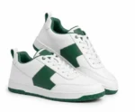 Green Panel Sneakers