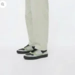 Green Perforated Sneakers