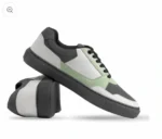 Green Perforated Sneakers