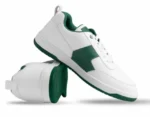 Green Panel Sneakers