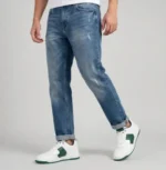 Green Panel Sneakers