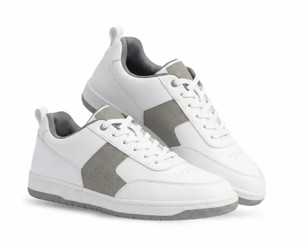 Ethik Ace Grey Panel Sneakers | Premium Vegan Everyday Sneakers Grey Panel Sneakers