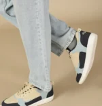 Ice Blue Suede Sneakers
