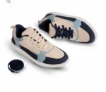 Ice Blue Suede Sneakers