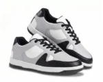 Black Grey Signature Sneakers