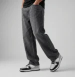 Black Grey Signature Sneakers