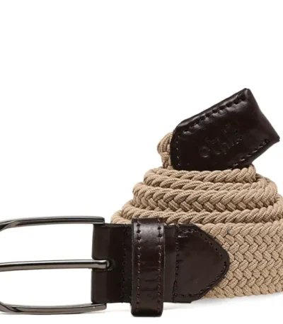 Ethik Urban Braid Beige Belt