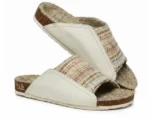 Mist Natural Multi Slide Sandals