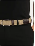 Ethik Urban Braid Beige Belt