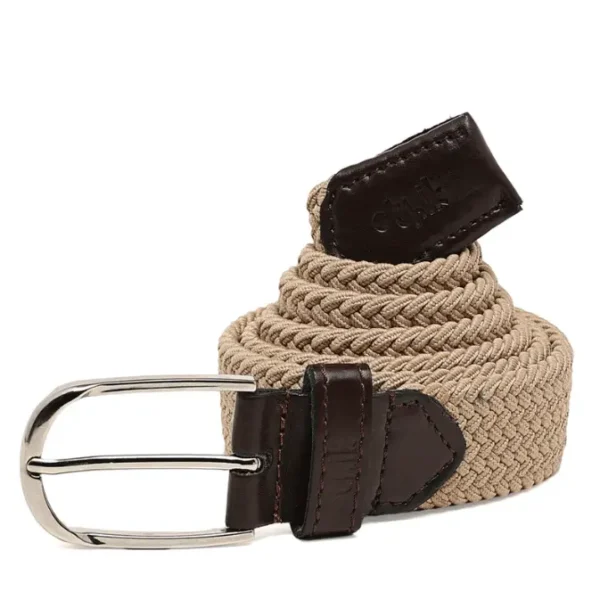Ethik Urban Braid Beige Belt