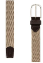 Ethik Urban Braid Beige Belt