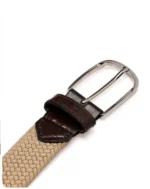 Ethik Urban Braid Beige Belt
