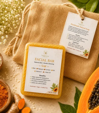 Rice Papaya Turmeric Facial Bar